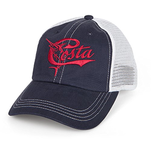 Costa Del Mar Retro Trucker Hat, Navy