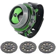 Ben Omnitrix Watch,Children's Projection Watch,WatchOmnitrix Toys with Projector Projection Action Figure Model,Ben tenWatch for Children Christmas Birthday Gifts
