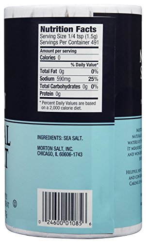 Morton Salt Natural Sea Salt - 1.62 Pound (Pack Of 2) #TOP1