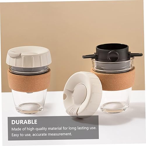 Miniatura 5 de HOMSFOU 1 filtro de café Veggie Dicer Coffee Dripper Cono Espumador de mano para taza, colador de verduras, Gotero de café reutilizable, gotero de