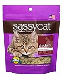 Herbsmith Sassy Cat Treats - Freeze Dried Chicken Treats – All Natural Treats for Cats - Limited Ingredient Cat Treat - Grain-Free.