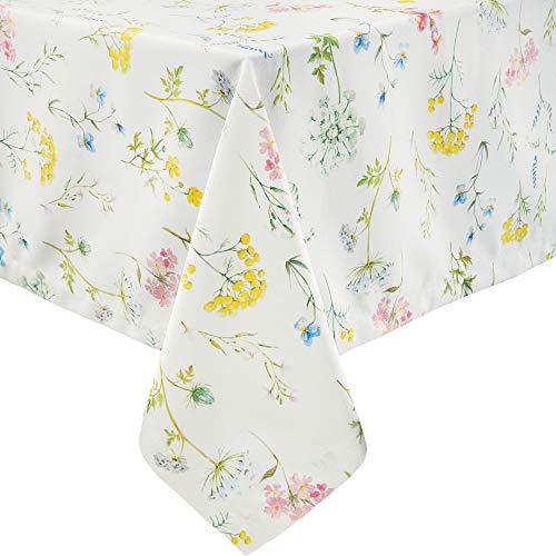 Erwin Müller Tischwäsche, Tischdecke Blumen-Wiese bunt Größe 130x170 cm...