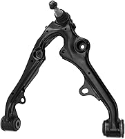 Vista 24 de Detroit Axle - 4 brazos de control de extremo delantero para Nissan Frontier Xterra 2000-2004 Brazos de control inferior y superior con rótulas