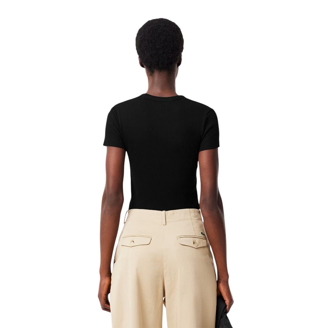 Lacoste Tf5538 Camiseta de Manga Larga Deportiva Mujer