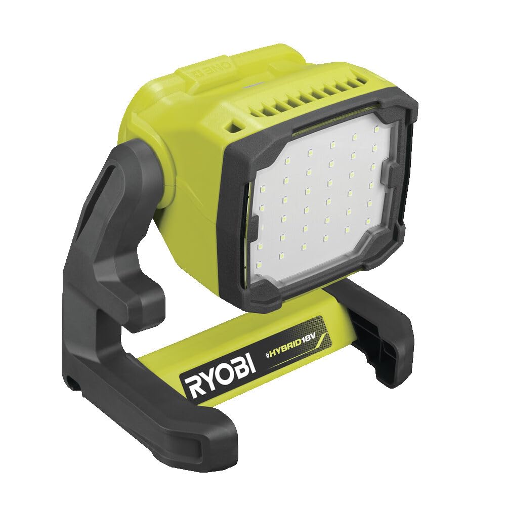 Ryobi Projecteur LED sans fil 18 V ONE+ – Projecteur LED sans batterie