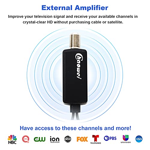 Chaowei ATSCAMP-FF5V1M High Gain Tv Antenna Amplifier Signal Booster thumb #2
