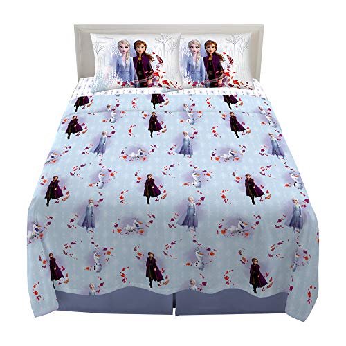 Franco Kids Bedding Super Soft Sheet Set, Full, Disney Frozen 2