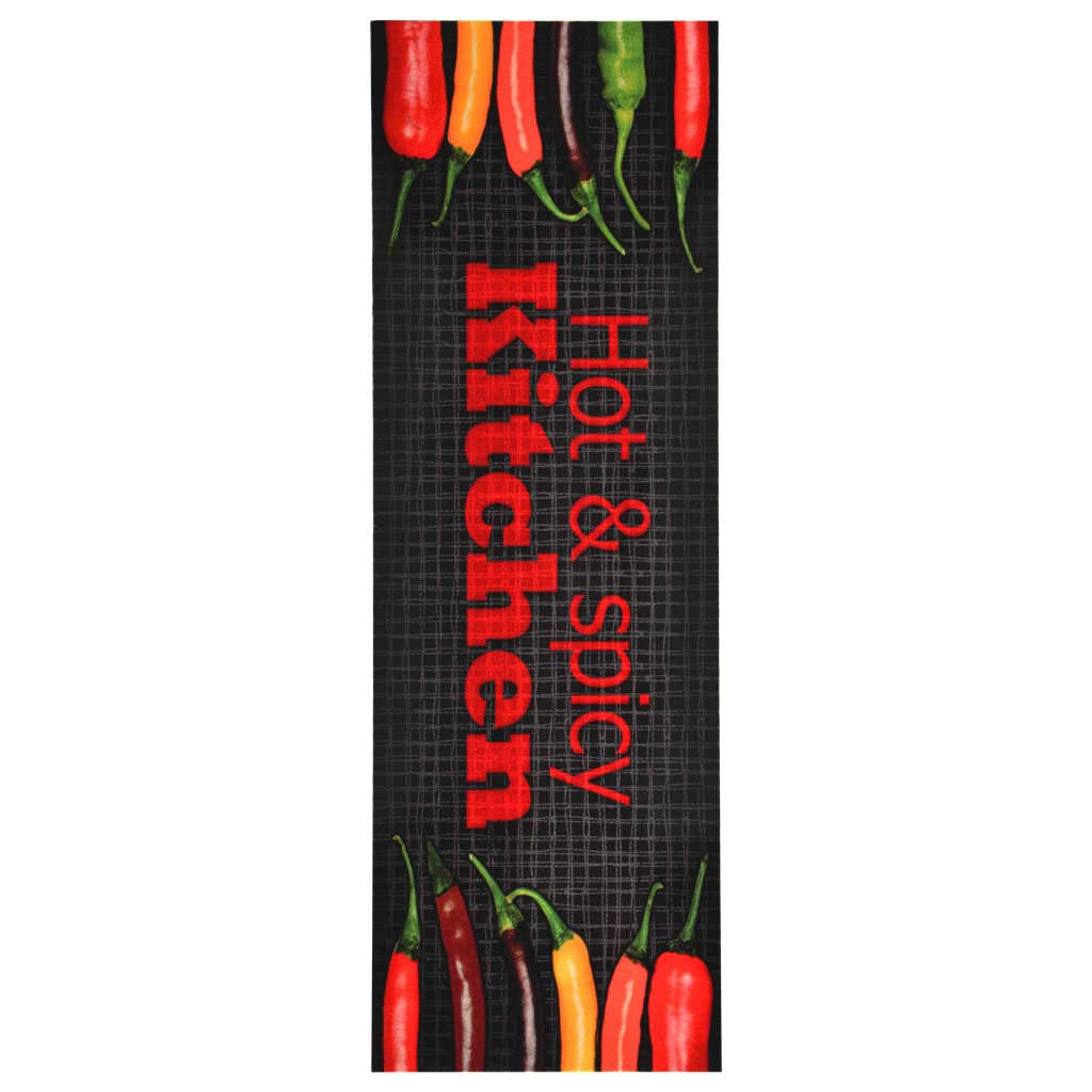 Tapis de cuisine antidérapant Hot&Spicy pour éviter les glissades dans le couloir
