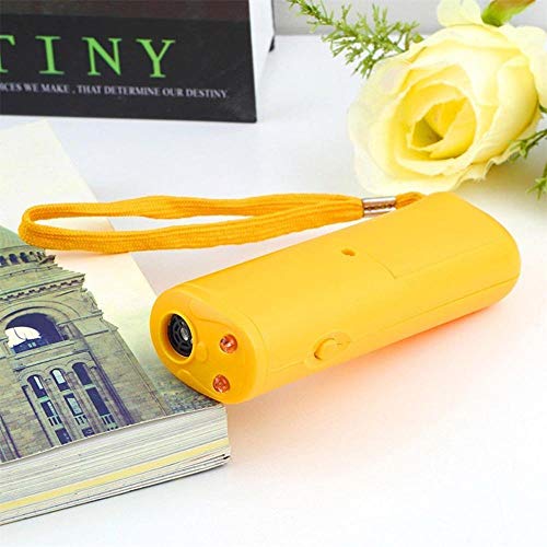 Image of 3 in 1 Ultrasound Pet Dog Repeller Anti Barking Stop Bark Training Device Trainer LED Ultrasonic Anti-Barking Ultrasonic Devicer