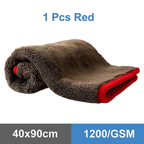 Panno Microfibra Autolavaggio 1200gsm Car Detailing Detailing Microfiber Asciugamano Automobile Pulizia Accumulo di Asciugatura Panno Automobile Spessa Auto Lavaggio Rag for auto Cucina Cucina Care Ca