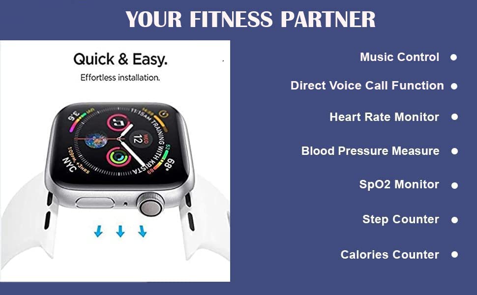 Image of Tokdis MX-1 Pro Bluetooth Calling Smartwatch - 1.69 inch LCD Display, Multiple Watch Faces, Sleep Monitor, Heart & SpO2 Monitoring, Multiple Sports Modes, Water Resistant (Grey) R