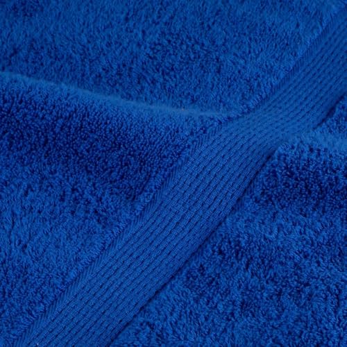 Serviettes d'invité SOLUND bleu linge de toilette absorbant 4 pcs - 7
