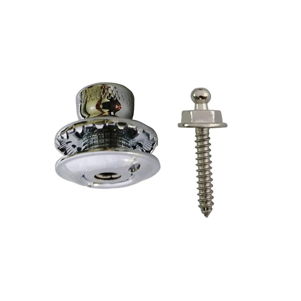 UP100 Boot Canvas Snaps 10 Sets - Messingverschluss M4x16mm Für Planen