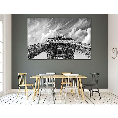 Tableau Tour Eiffel ZELLART toile imprimée pour une ambiance romantique