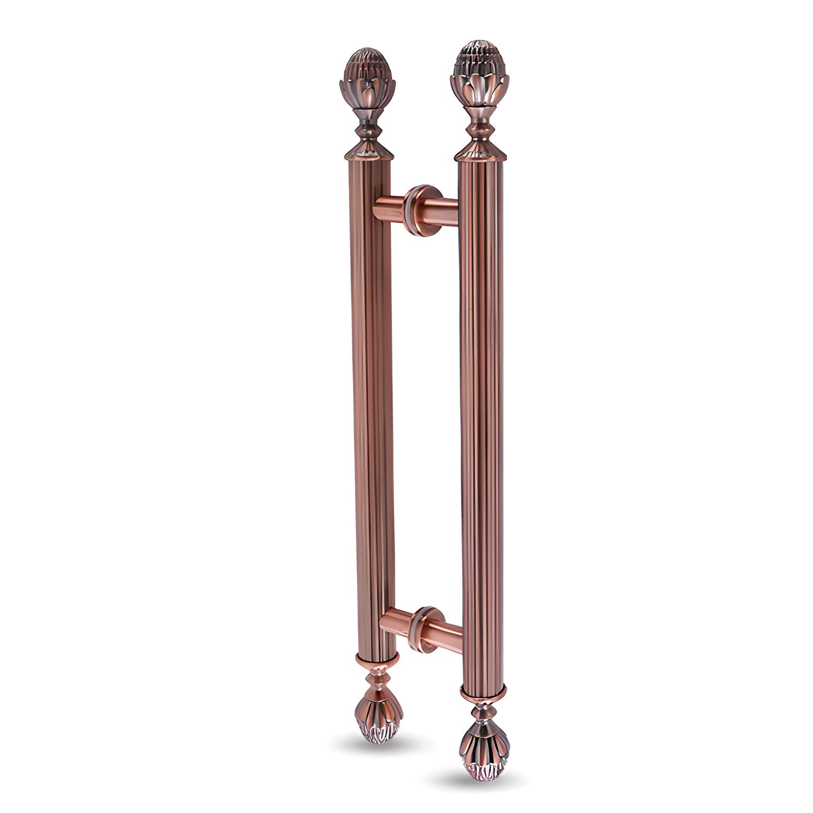 Poignées de porte d'aspect antique en fonte robuste pour grange et atelier