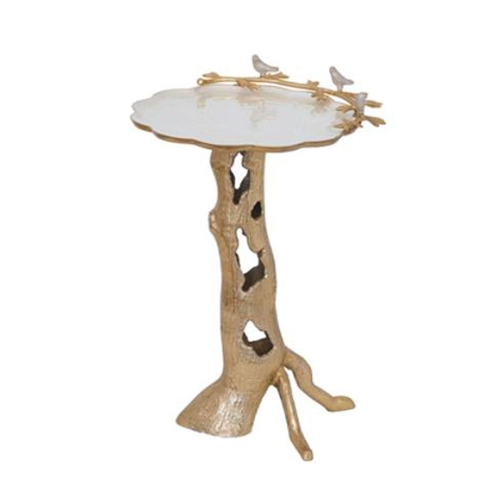 eexbz Sofa Round Handmade Side Table, Small Accent Table Nightstand Modern End Table Coffee Table Snack Table for Living Room Bedroom Office Small Spaces, 16''D x 23''H Sofas for Living Room(B)