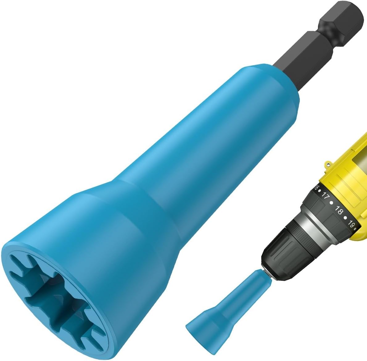 Wire Twister, Wire Twisting Tool, Wire Nut Driver with 1/4in Chuck