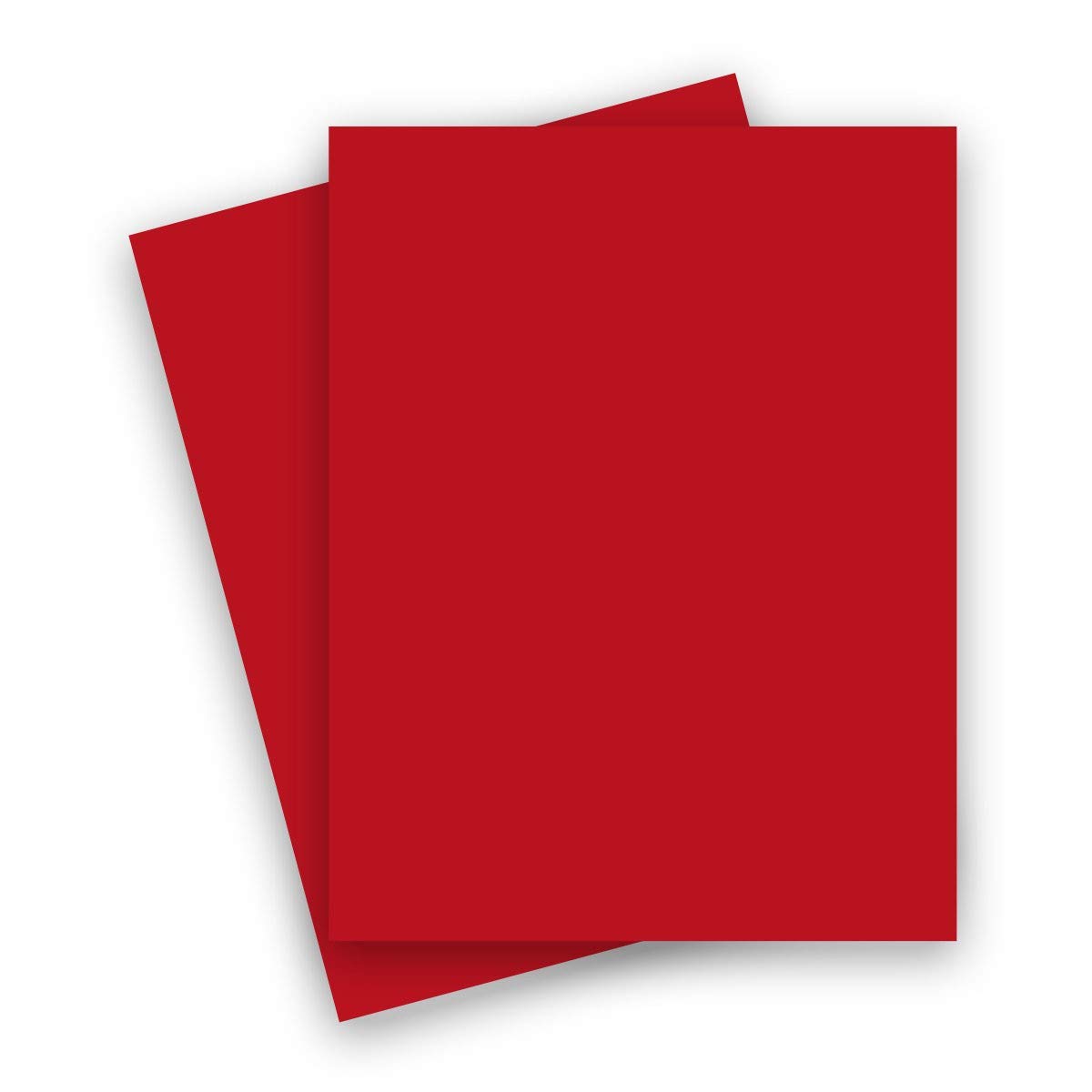 French Paper - POPTONE Wild Cherry (Red) - 8.5X11 (70T/104gsm) TEXT Paper - 50 PK