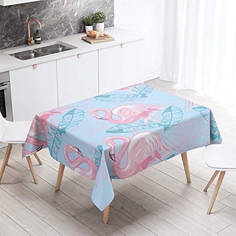 HNHDDZ Mantel Moderno Rosado Azul Impermeable Lavable Cover
