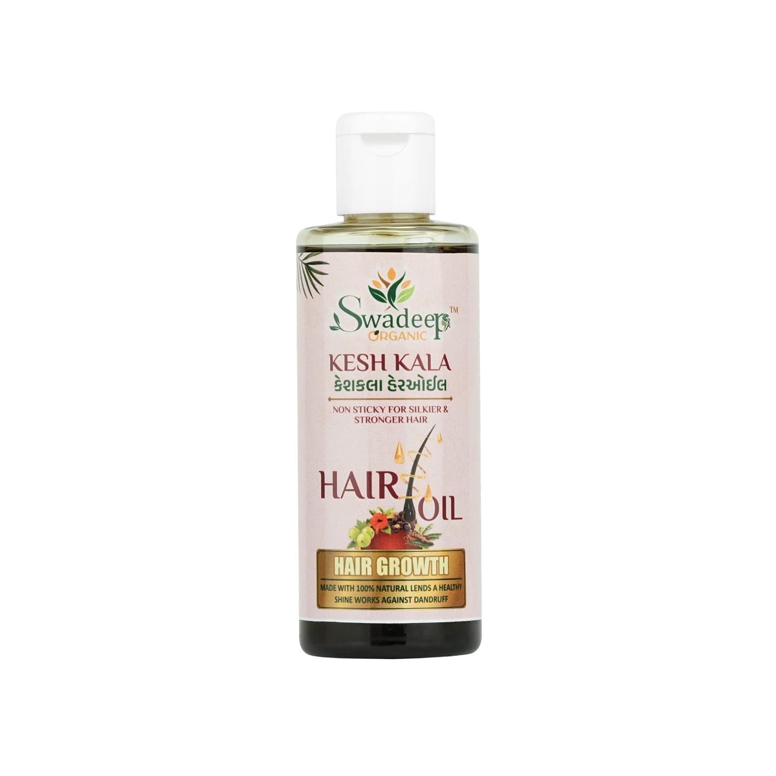 Kesh Kala Herbal Hair Oil for Men & Women, Non-Sticky Ayurvedic Hair Oil for Scalp Nourishment, Soft, Smooth & Healthy-Looking Hair, Daily Use Hair Care Oil (Pack of 1)-image-17