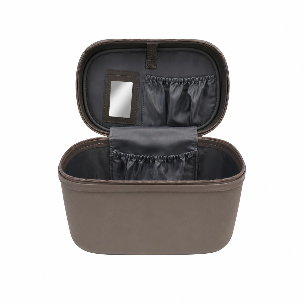 SNOWBALL - Vanity Case SNOWBALL Dublin 34 X 24 CM ABS - Idée Cadeau Femme Ecru - Ecru, Tissu