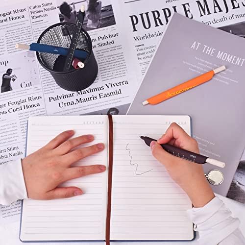 Eyourlife 5 Pieces Cute Cartoon Patterns Writing Ballpoint Pens,Multifunctional Ballpoint Pens 5 Colors 0.5 mm Ballpoint Pen, Writing Pens Retractable Stationary Set