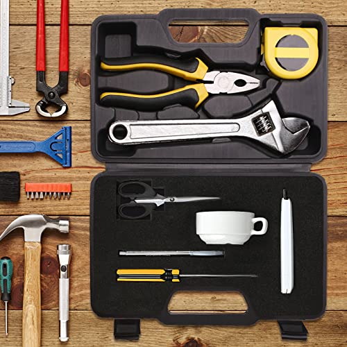 4 Pack Pick Pluck Foam Game Box Insert Foam Pre Cubed Customizable Polyethylene Foam Gridline Foam Cube Foam Foam Sheet Cushion Insert For Interlocking Case Camera Toolbox 11.81×11.81×0.98 Inches #TOP5