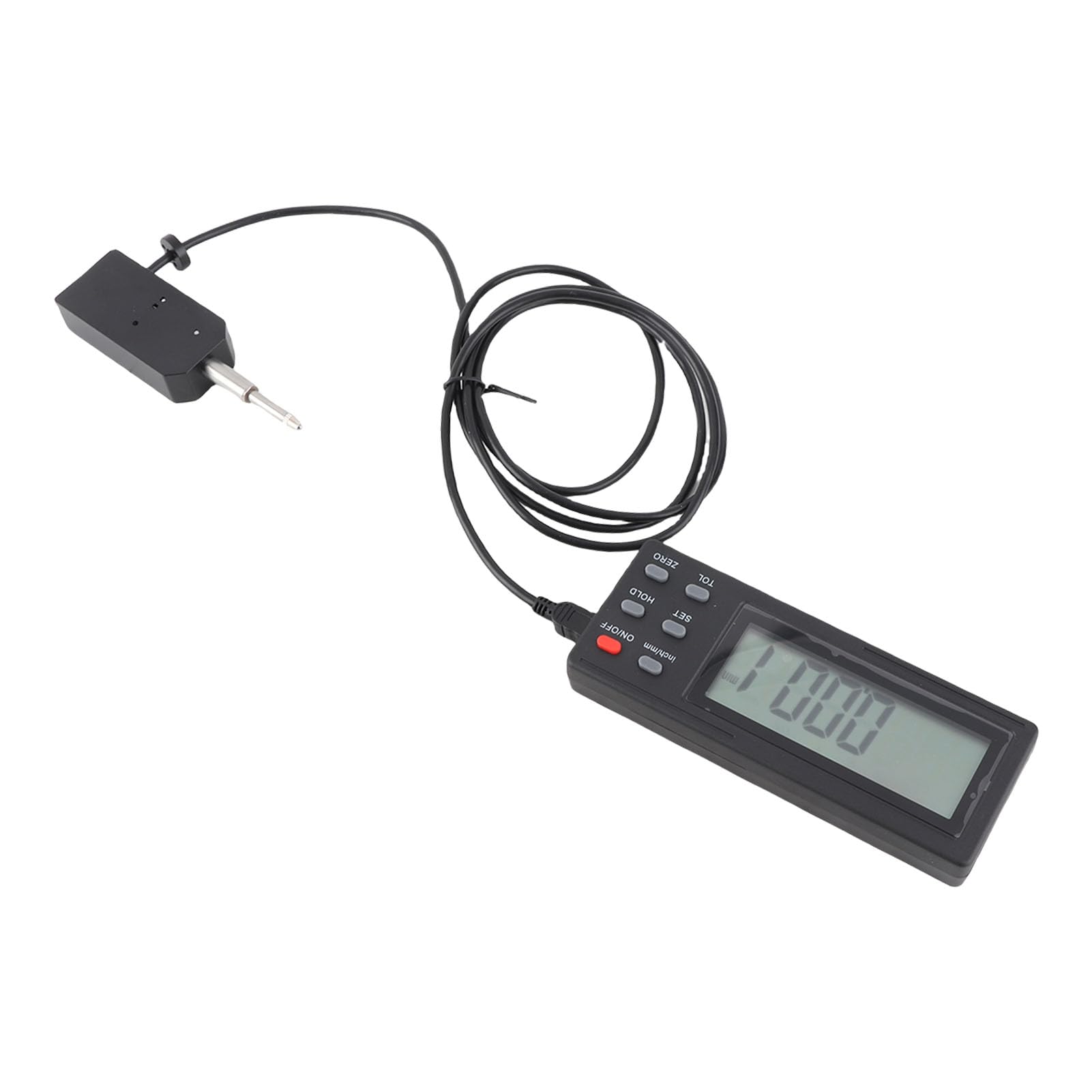 SIXRUN Digitales Mikrometer, Aluminiumlegierung, LCD-Mikrometer, 0 Bis 12,7 Mm, 0,001 Mm Auflösung, Multifunktions-Messwerkzeug für Maschinisten, Heimwerker und Präzisionsprüfung