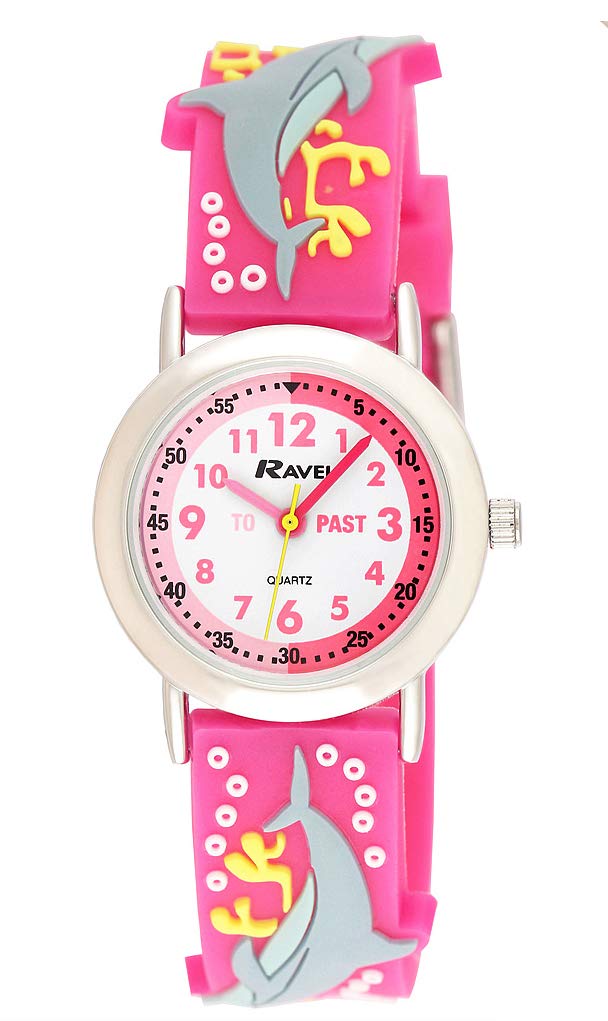 RavelKid's Cartoon Dolphin Time-Teacher Watch R1513.84