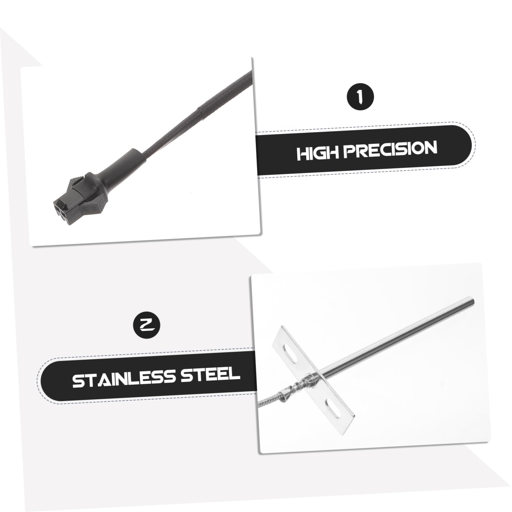 Kisangel 4sets Per Grill Probe Per Barbecue Resistente Temperature Accessorio Per e Affumicati Compatibile