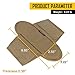 IDOGEAR SPORTS Tactical Shoulder Pads for Vest Universal Removable Protection Pad for Backpack Shoulder Strap Outdoor Traveling Bags Breathable Decompression Soft Cushion 2 Pcs (Coyote Brown - 2 pcs)