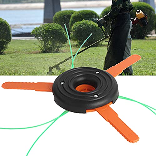 S-SNAIL-OO Universal Replacement 3317233 Weedeater Trimmer Head with 3 Spin Blades,Uses 0.085 inch ï¼† 0.095 inch Pre-Cut Trimmer Line 11.25 in L X 7.5in W X 4in H