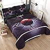 Wowelife Basketball Twin Comforter Set with Sheets, 5 Piece Sports Decor Bedding Comforter Set for Boys, Bed in A Bag Twin Basketball Bed Set for Kids Bedroom, Super Breathable Soft #2
