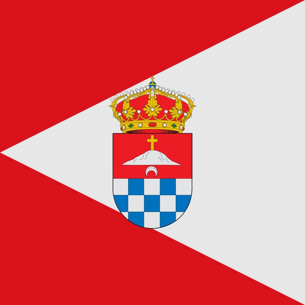Drapeau Alaraz Salamanque pour décoration murale et rassemblements culturels
