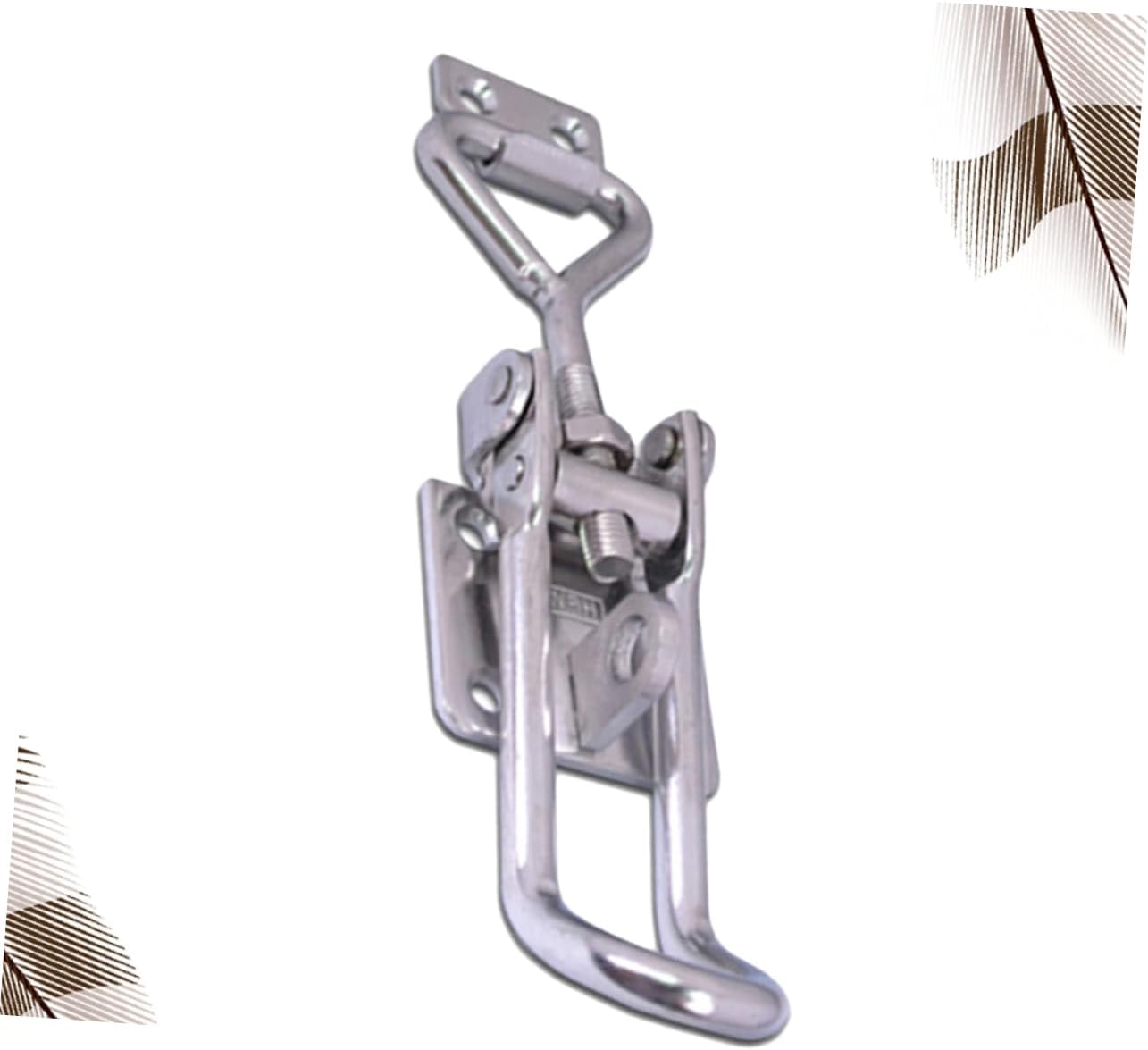 POPETPOP 2pcs Clasp Latch for Hotel Toggle Clamp Stainless Steel Tension Clasp Heavy Duty Spring Luggage Latches Locks