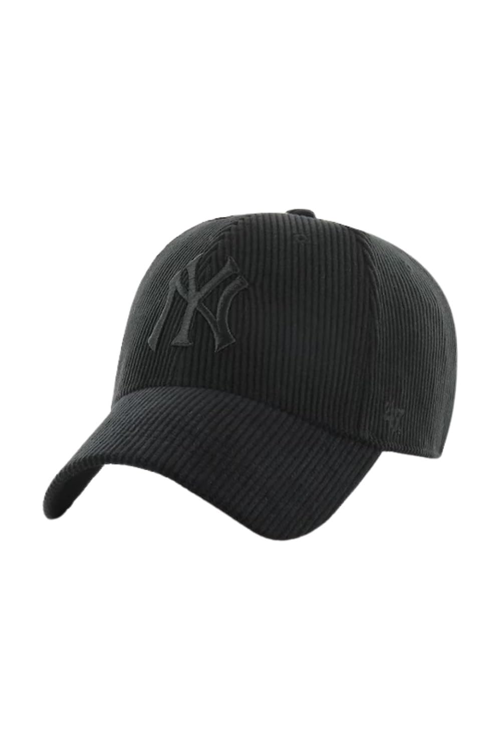 Unisex Black 47 Brand Adjustable Thick Cord Cap New York Yankees