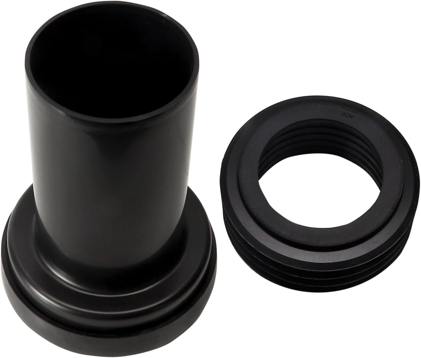 Wall Hung Toilet Connection Kit, Replacement for Geberit 152.426.46.1, WC Connector Set with Chrome Cover Caps for Duofix Frame, Black