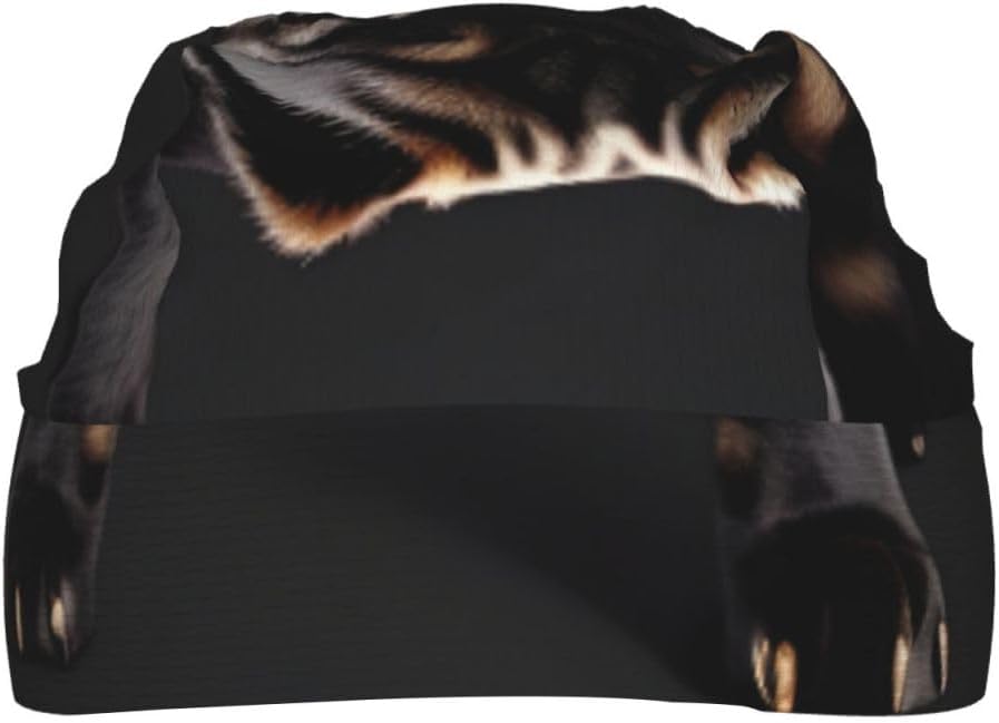 Cute Black Pug Dog-Standard-Scale-2_00x Print Sport Headbands for Men and Women Quick Dry Head Bandana Non-Slip Head Wraps for Exercising