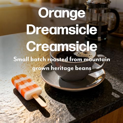 Image of Maud's Orange Creamsicle Flavored Coffee Pods, 18ct | Medium Roast Coffee in Single Serve Pods - 100% Arabica Coffee, Compatible with Keurig Coffee Makers