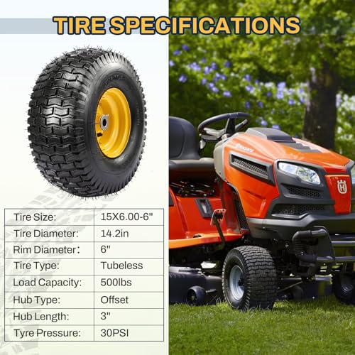Lawn Mower Tire Specifications