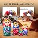 Russian Nesting Dolls, Stacking Wooden Handmade Matryoshka Dolls Home Room Decoration Gift, Image 4 Russian Nesting Dolls, Stacking Wooden Handmade Matryoshka Dolls Home Room Decoration Gift, Image 4