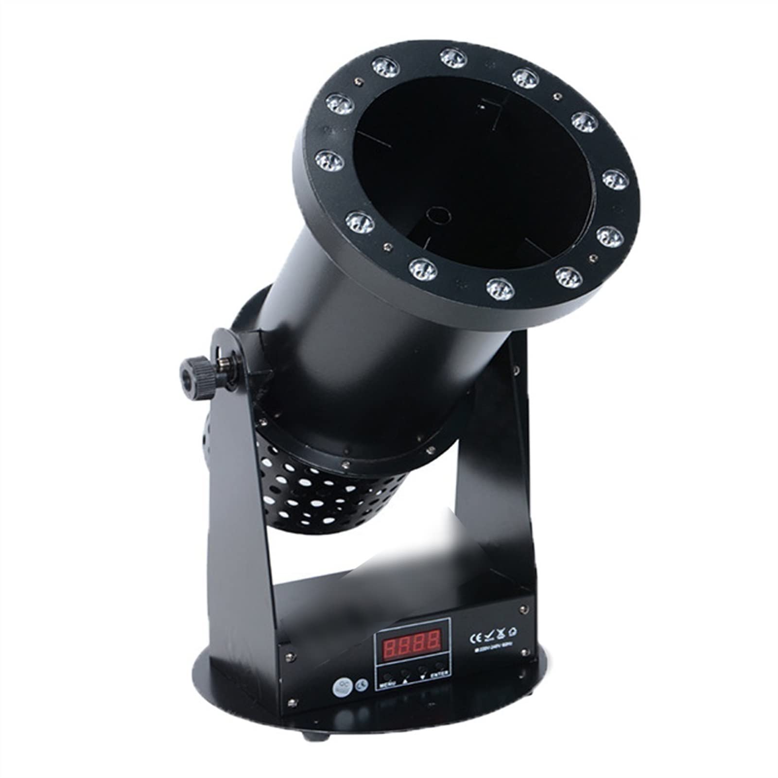 Konfetti-Maschine Confetti-Launcher 1500w Hängende vertikale Dual-Use-Fernbedienung Rainbow-Maschine for Bar-Hochzeit Für Hochzeitsfeier Dekoration