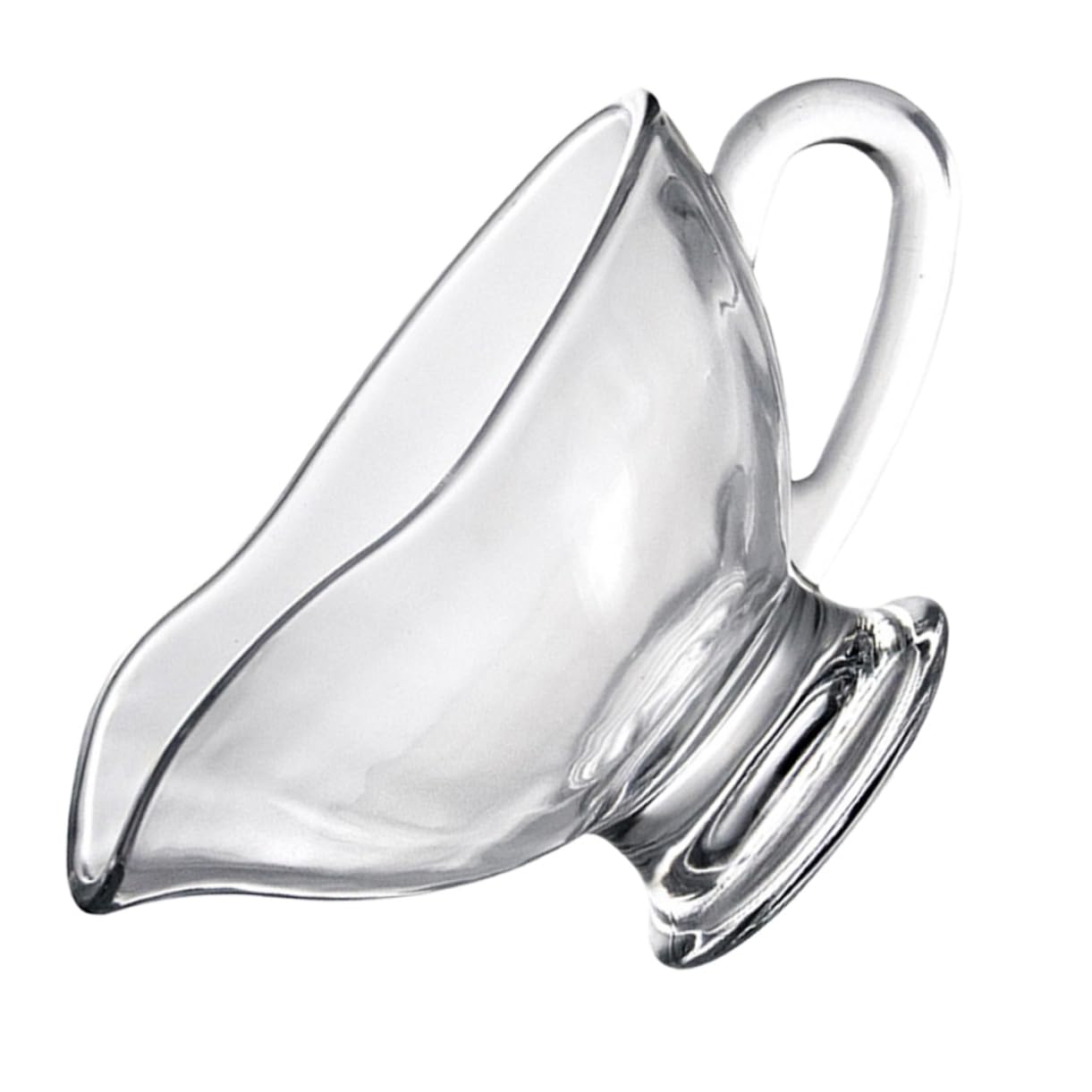 GRIRIW 1pc Sauce Hopper Clear Container Soy Sauce Bowl Coffe Syrup Clear Tea Kettle Syrup Pitcher Clear Sauce Boat Clear Teapot Sauce Serving Boat Soup Mug Jam Sauce Cup Glass Transparent