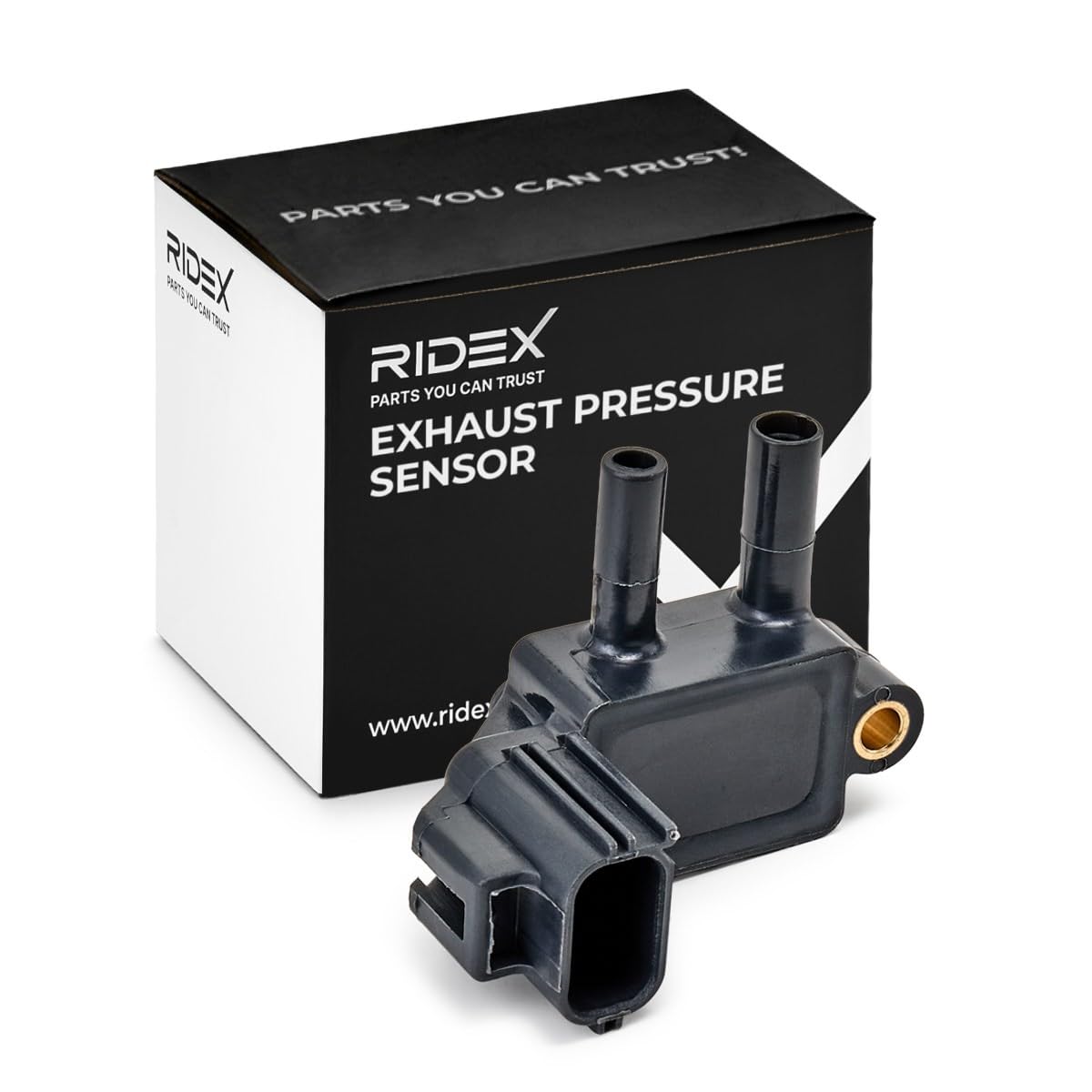 RIDEX 4272S0010 Capteur pression des gaz échappement Compatible avec FORD Kuga Mk2 DM2