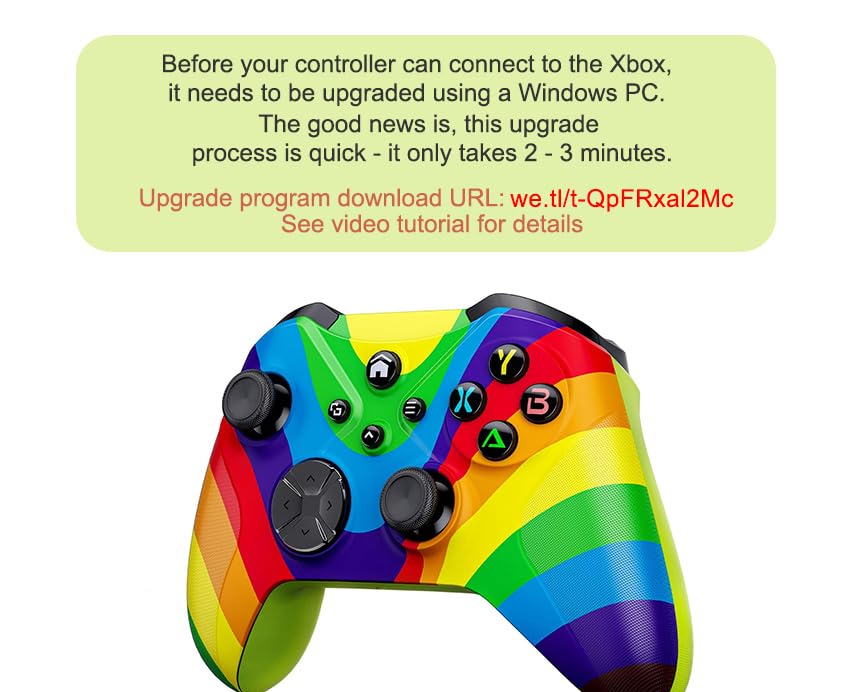Image of Nonbliep Wireless Controller for Xbox Series X|S, Xbox One X|S, Steam, PC, Special Edition Custom Wireless Controller with 6-Axis Motion Control /3.5mm Audio Jack /Dual Vibration /Turbo Need to Upgrade