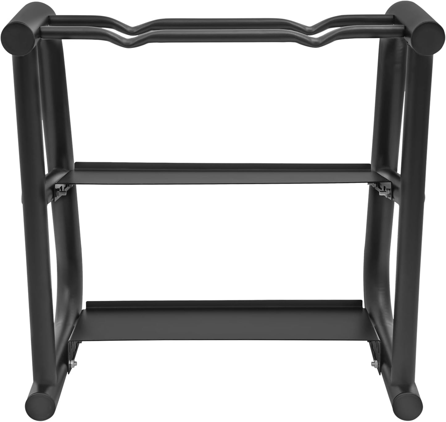 3-Tier Dumbbell Rack Metal Weight Storage Stand Holder Barbell Storage Racks for Dumbbells, Kettlebells, Multilevel Free Weight Organizer Stand for Home Gym
