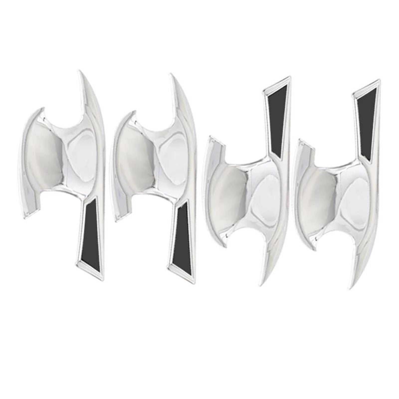 DTSGCX Car Exterior Door Handle Covers Trim Modify Frame Stickers Accessories for CRV 2017-2022 5th Vehicle Trim kit