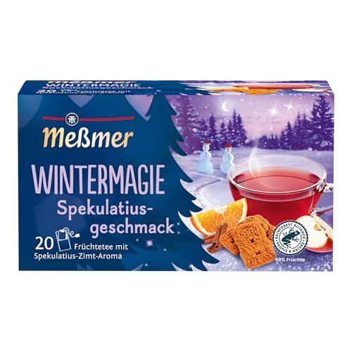 Meßmer Wintermagie | 20 Teebeutel | Glutenfrei | Laktosefrei | Vegan