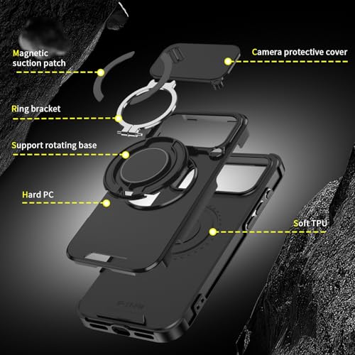 Coque iPhone 15 Plus silicone rigide rouge support arrière antichoc et béquille