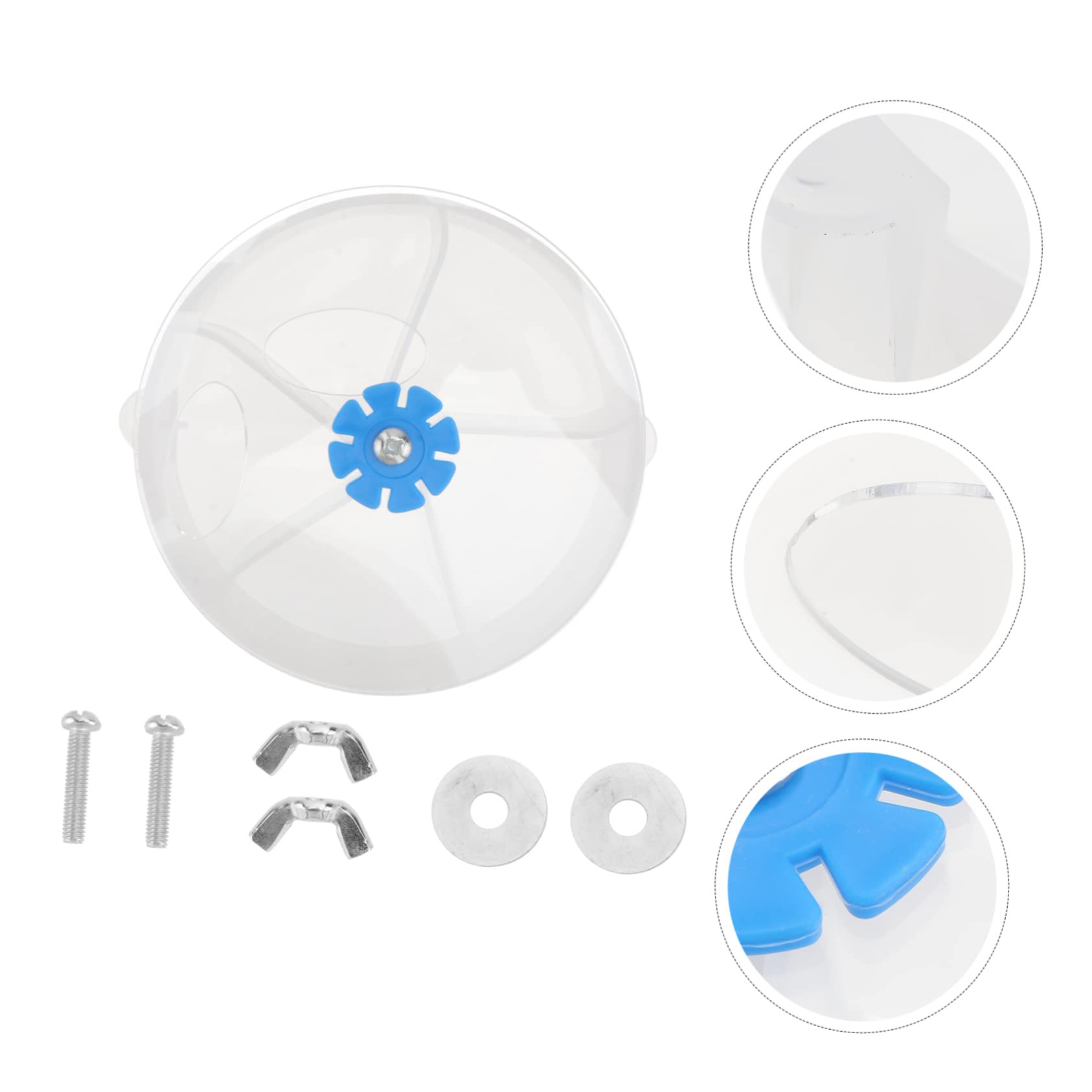 1PC Parrot Supplies Acrylic Foraging Ball Puzzle Pet Parrot Finding Food Box-Pet Supplies - image 7